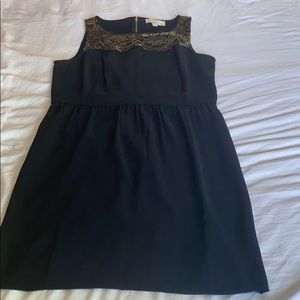 LOFT Size 12 Black Cocktail Dress